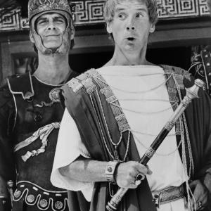 Still of John Cleese and Michael Palin in Life of Brian 1979