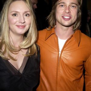 Brad Pitt and Hope Davis at event of About Schmidt 2002