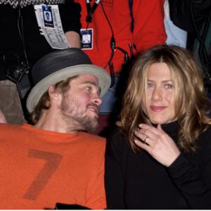 Brad Pitt and Jennifer Aniston at event of The Good Girl 2002