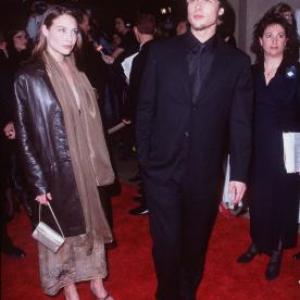 Brad Pitt and Claire Forlani