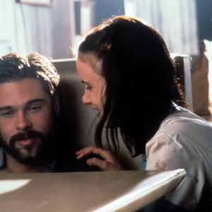 Still of Brad Pitt and Juliette Lewis in Kalifornia (1993)