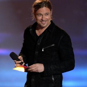 Brad Pitt at event of 2013 MTV Movie Awards (2013)