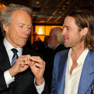 Brad Pitt and Clint Eastwood