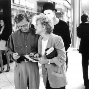 Still of Woody Allen and Bette Midler in Scenes from a Mall 1991
