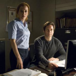 Still of Gillian Anderson and David Duchovny in The X Files: I Want to Believe (2008)