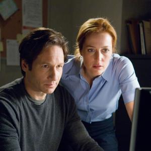 Still of Gillian Anderson and David Duchovny in The X Files I Want to Believe 2008