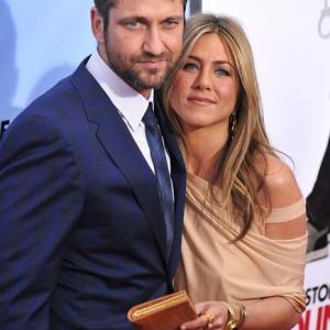 Jennifer Aniston and Gerard Butler at event of The Bounty Hunter 2010