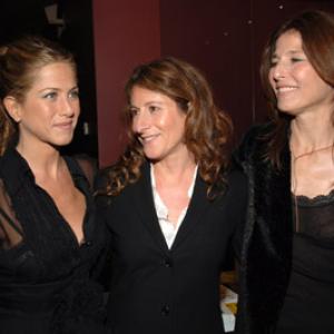 Jennifer Aniston Catherine Keener and Nicole Holofcener at event of Friends with Money 2006