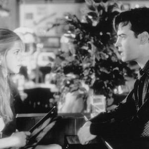 Still of Jennifer Aniston and Ron Livingston in Office Space (1999)