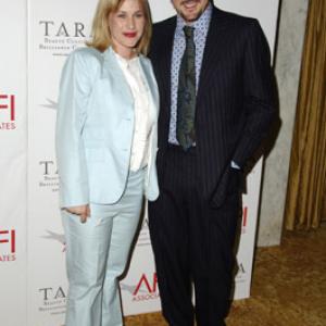 Patricia Arquette and David Arquette