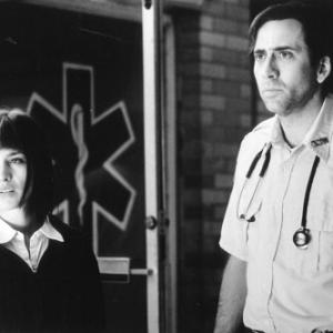 Still of Patricia Arquette and Nicolas Cage in Bringing Out the Dead 1999