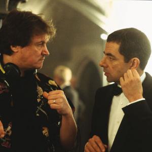 Rowan Atkinson and Peter Howitt in Johnny English 2003