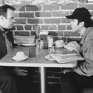 Still of Dan Aykroyd and John Cusack in Grosse Pointe Blank (1997)