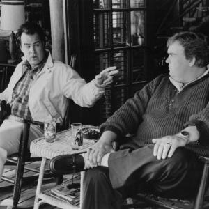 Still of Dan Aykroyd and John Candy in The Great Outdoors 1988