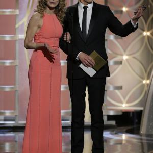 Kevin Bacon and Kyra Sedgwick at event of 71st Golden Globe Awards 2014