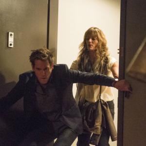Still of Kevin Bacon and Susan Misner in The Following 2013