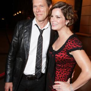 Kevin Bacon and Marcia Gay Harden at event of Rails & Ties (2007)