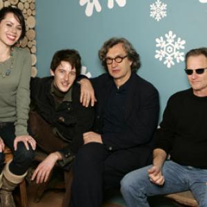 Fairuza Balk Wim Wenders Sam Shepard and Gabriel Mann at event of Dont Come Knocking 2005