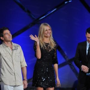 Still of Antonio Banderas, Cameron Diaz and Ryan Seacrest in American Idol: The Search for a Superstar (2002)