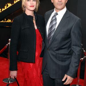 Antonio Banderas and Melanie Griffith at event of The Legend of Zorro (2005)