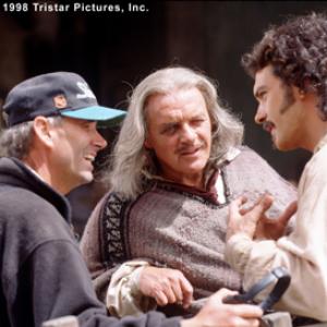 Director Martin Campbell with Antonio & Anthony