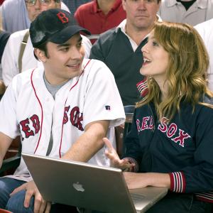 Still of Drew Barrymore and Jimmy Fallon in Fever Pitch 2005