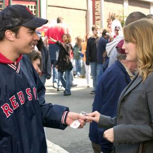 Still of Drew Barrymore and Jimmy Fallon in Fever Pitch (2005)