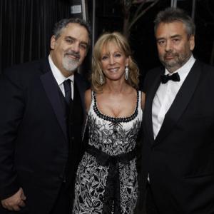 Luc Besson and Jon Landau at event of The 82nd Annual Academy Awards 2010