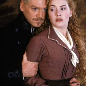 Still of Kenneth Branagh and Kate Winslet in Hamlet (1996)