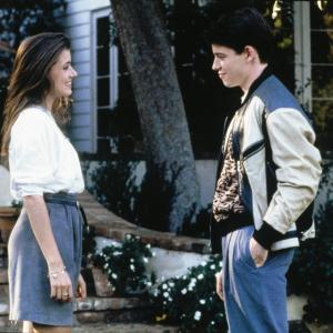 Still of Matthew Broderick and Mia Sara in Ferris Buellers Day Off 1986