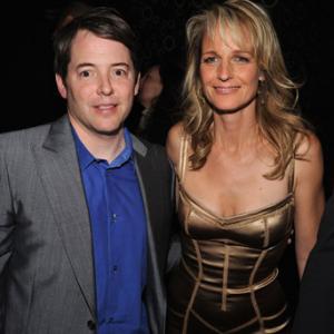 Matthew Broderick and Helen Hunt at event of Then She Found Me (2007)