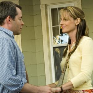 Still of Matthew Broderick and Helen Hunt in Then She Found Me (2007)