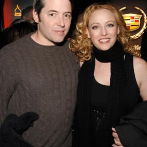Matthew Broderick and Virginia Madsen at event of Diminished Capacity 2008