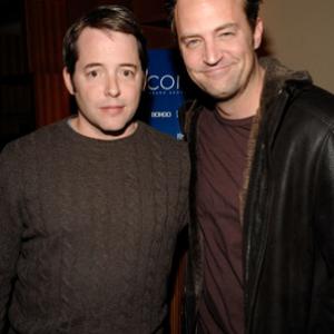Matthew Broderick and Matthew Perry at event of Diminished Capacity 2008