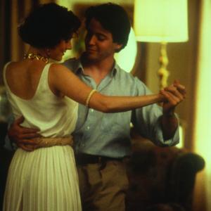 Still of Matthew Broderick and Penelope Ann Miller in The Freshman 1990