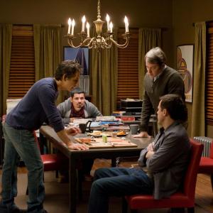 Still of Matthew Broderick, Casey Affleck, Ben Stiller and Michael Peña in Dangoraizio apiplesimas (2011)