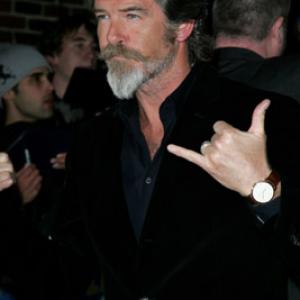 Pierce Brosnan at event of Late Show with David Letterman (1993)