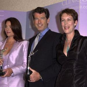 Pierce Brosnan Jamie Lee Curtis and Keely Shaye Smith