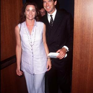 Pierce Brosnan and Keely Shaye Smith