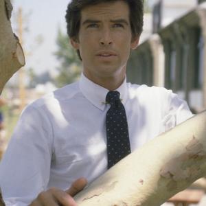 Still of Pierce Brosnan in Remington Steele 1982