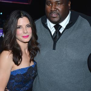 Sandra Bullock and Quinton Aaron at event of The 39th Annual Peoples Choice Awards 2013