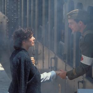 Still of Sandra Bullock and Chris O'Donnell in In Love and War (1996)