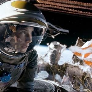 Still of Sandra Bullock in Gravitacija 2013