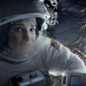 Still of Sandra Bullock in Gravitacija 2013