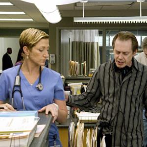 Still of Steve Buscemi and Edie Falco in Nurse Jackie 2009