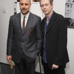 Steve Buscemi and Stanley Tucci at event of The Visitor 2007