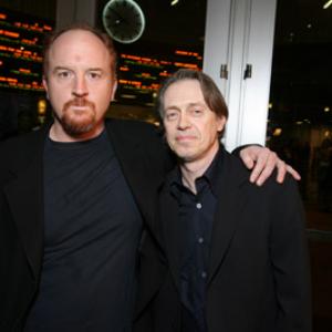 Steve Buscemi and Louis CK at event of I Think I Love My Wife 2007