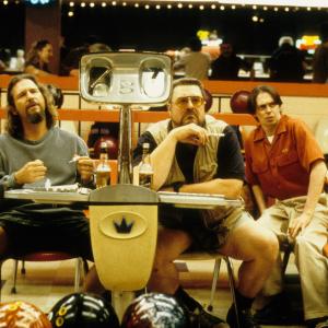 Still of Steve Buscemi, Jeff Bridges and John Goodman in The Big Lebowski (1998)