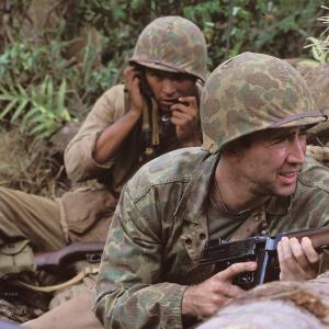 Still of Nicolas Cage and Adam Beach in Windtalkers (2002)