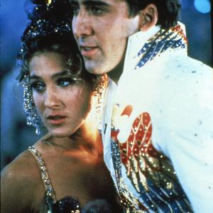 Still of Nicolas Cage and Sarah Jessica Parker in Honeymoon in Vegas 1992